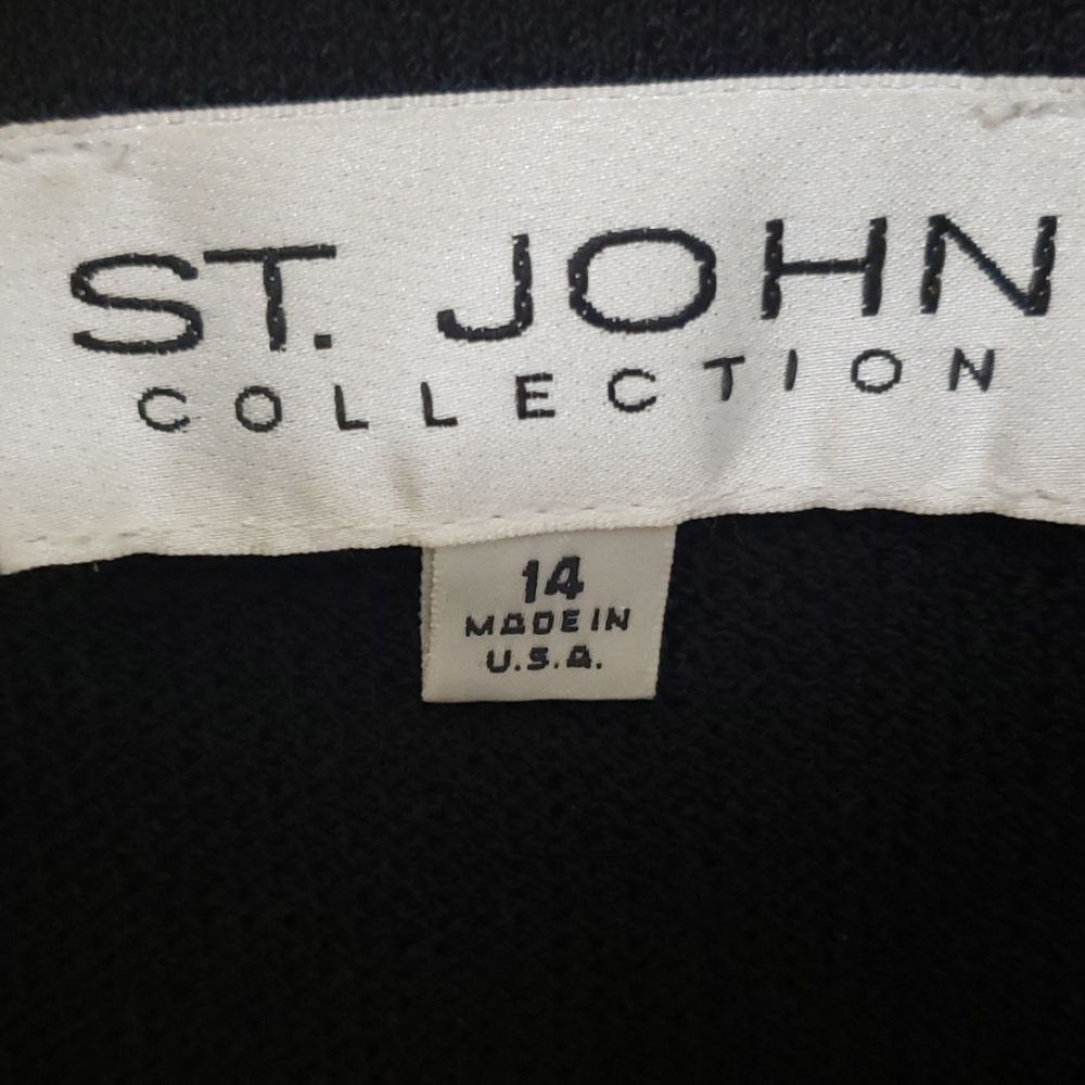 St. John Collection Black Jacket - Picture 5 of 6